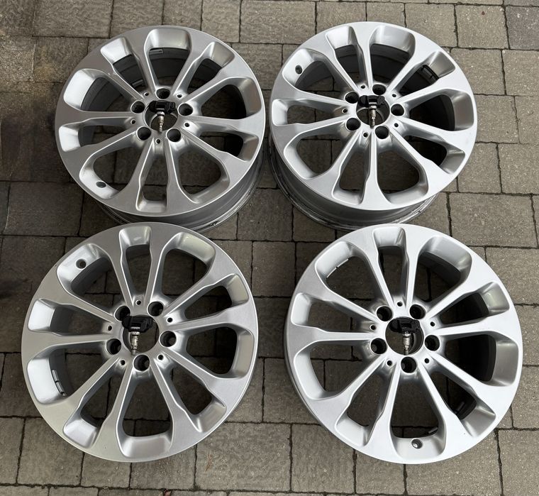 Alufelgi Mercedes 17” 6.5j et38 czujniki ciśnienia VW Seat Skoda Audi