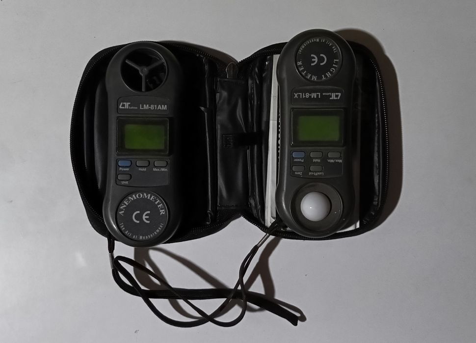 Продам Люксметр LM 81-AM и Анемометр LM 81-LX Lumtron