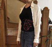 Biała luźna koszula