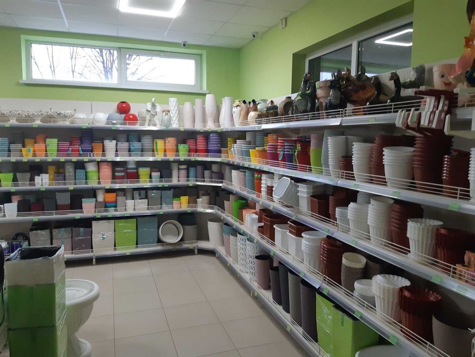 Стелажі для магазину. Розрахункові зони, холод. Гранти на торг. обладн