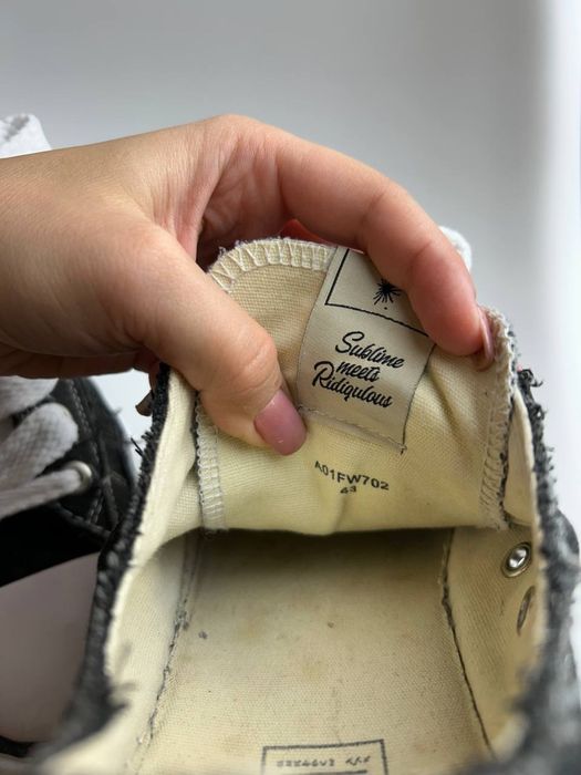 Кросівки MMY Maison Mihara Yasuhiro Peterson OG Sole Canvas Low Black