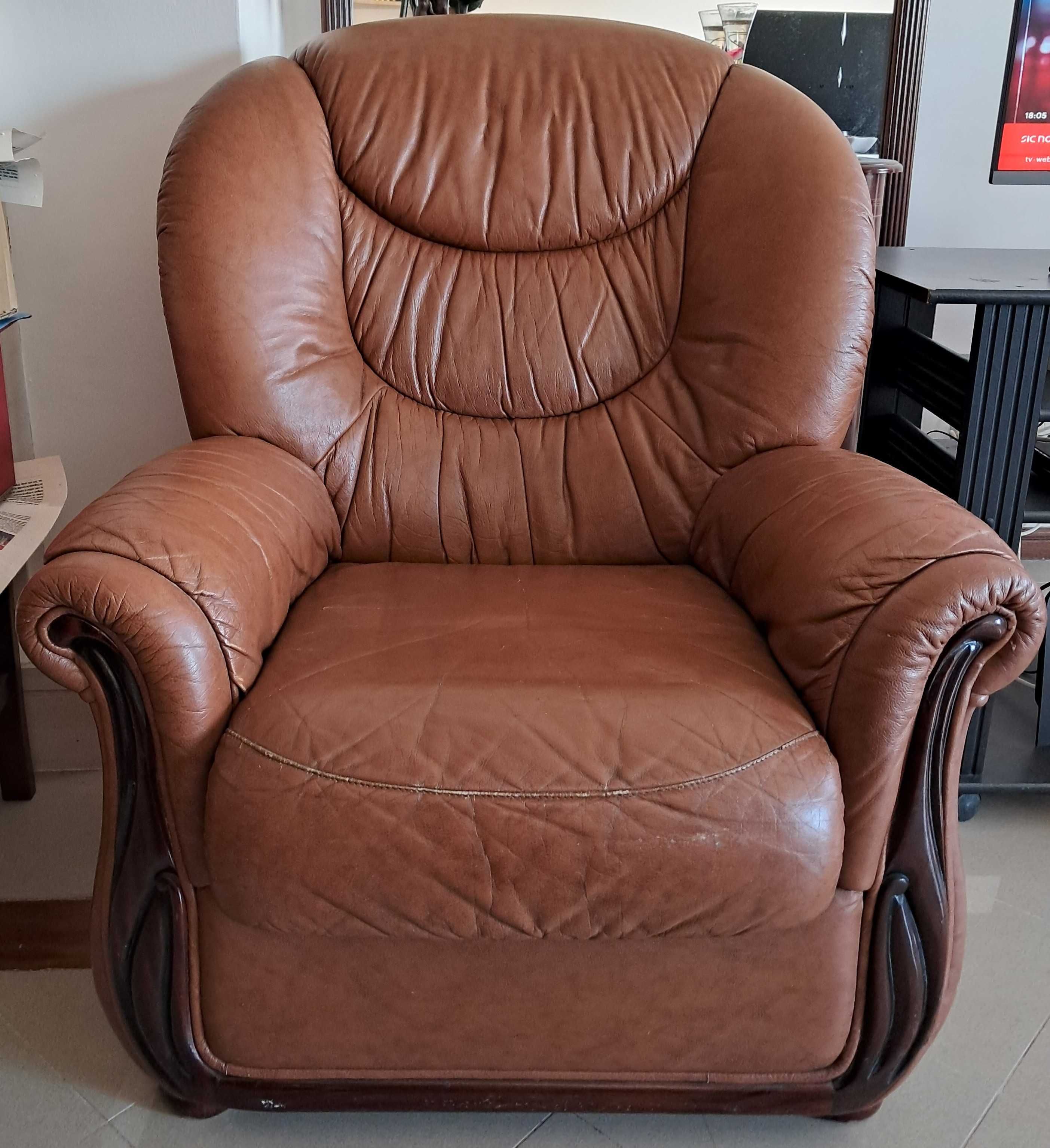 Oferta Sofá-cama e maple