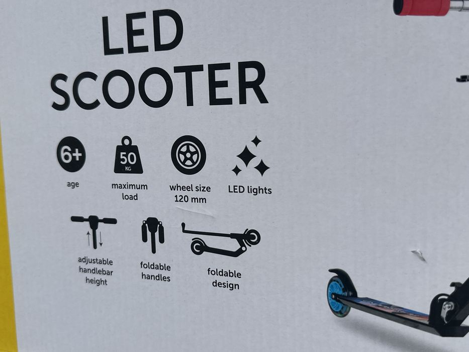 Nowa hulajnoga Scooter do 50kg Playground