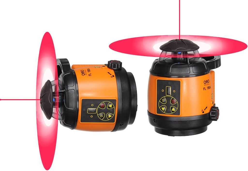 GEOFENNEL automatyczny niwelator laserowy FL 180A NOWY |bob|