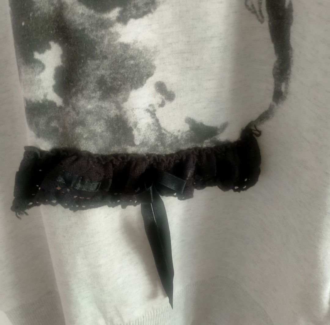 Bluza króliczek koronka