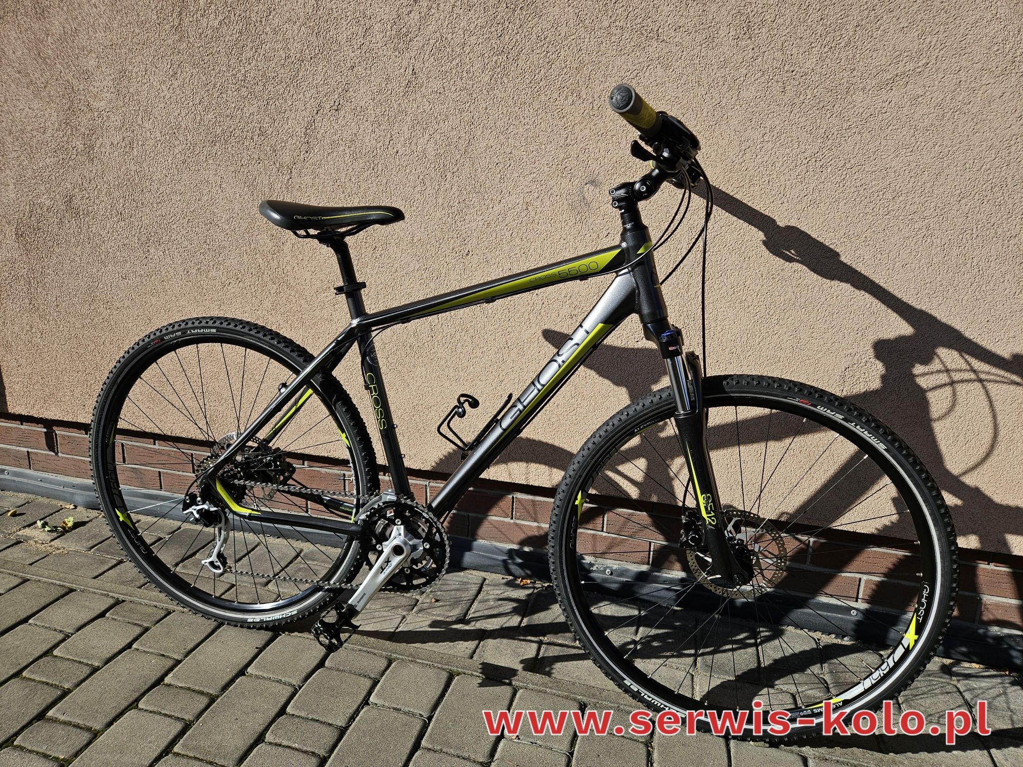Rower crossowy męski GHOST koła 28 SHIMANO DEORE XT aluminium okazja