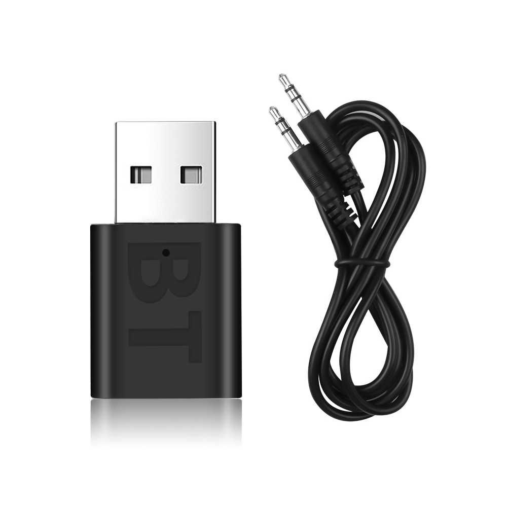 NOVO! Adaptador USB Bluetooth C/ Jack 3,5 Audio - Música S/ Fios