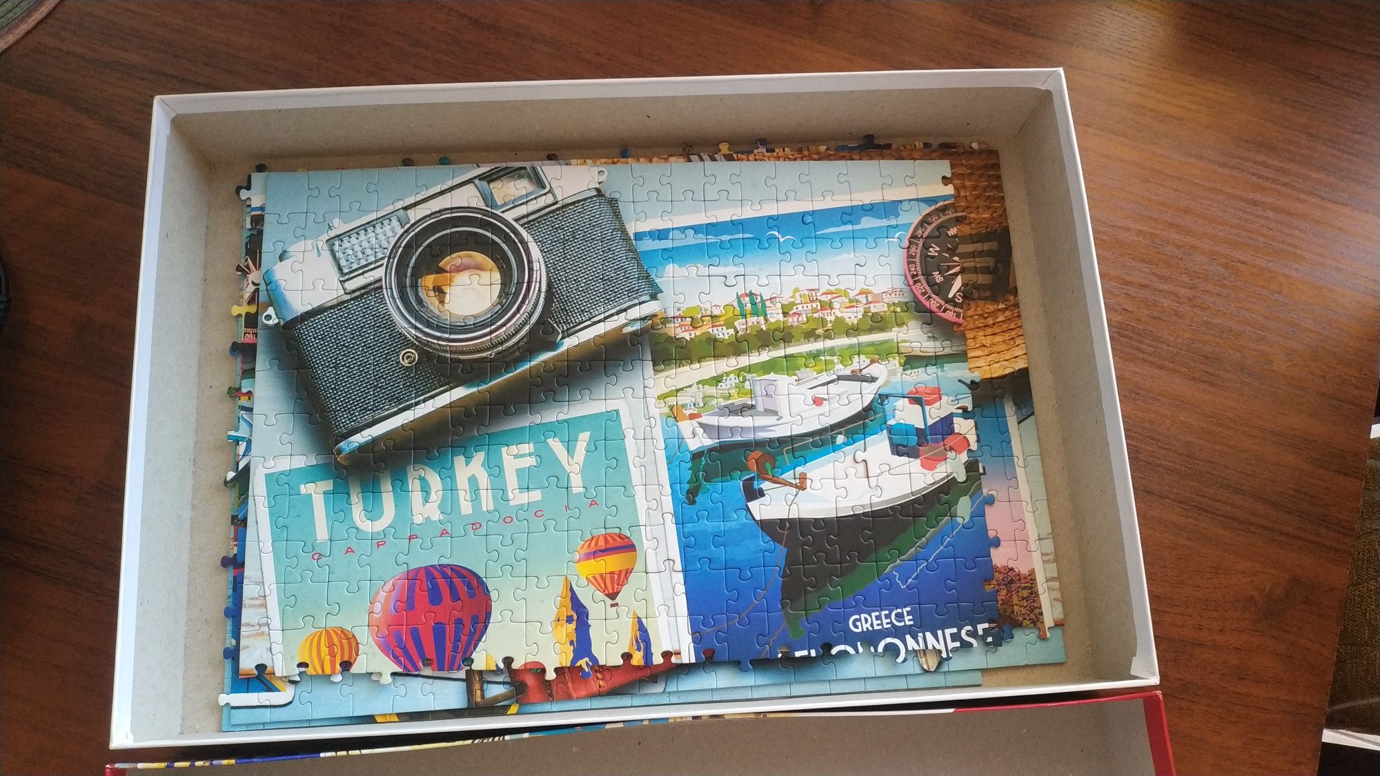 Puzzle Trefl 1000 elementów Wakacyjne pocztówki