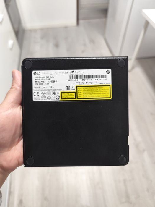 Gravador Externo DVD LG