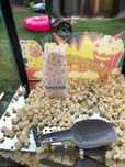 Wata cukrowa, pop corn z obsłgą