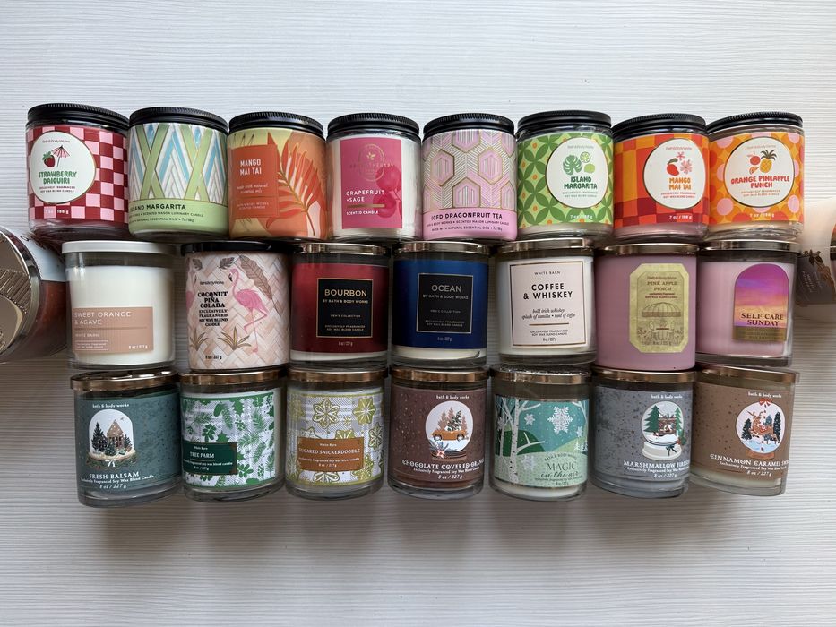 Bath and Body works свічка / мило / міст лосьйон / крем