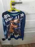 Desigual bluza koszulka dinozaur tyranozaur roz na metce 12