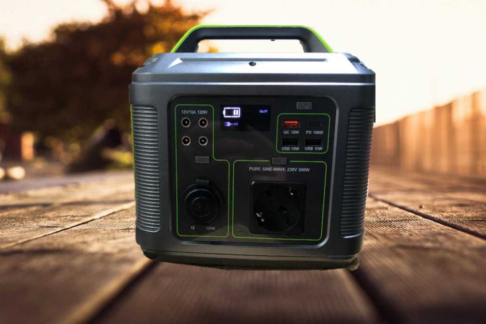 Портативна електростанція з розеткою 500 ВТ Wimpex WX-500