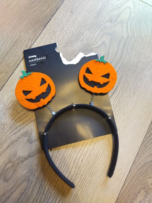 Sinsay opaska dynie Halloween