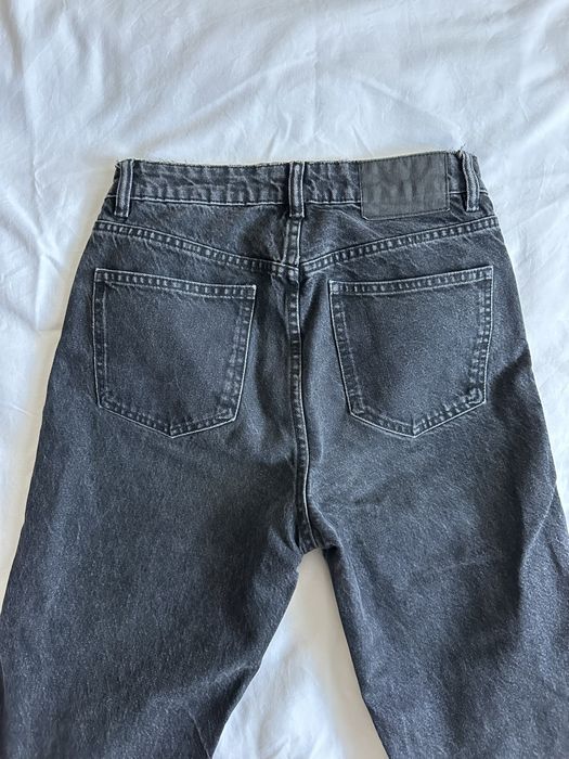 Джинси mom ZARA, чорного кольору