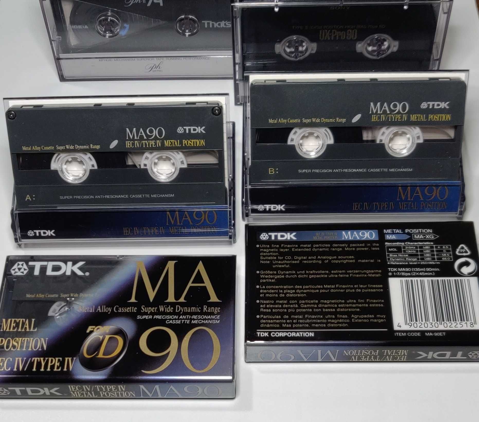 TDK MA-90 / 1994 г. [EUR] _новая аудио кассета в запечатанной упаковке
