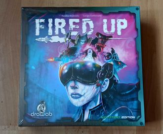 FIRED UP,  gra planszowa, cyberpunk [nowa w folii]/ wysyłka 24h