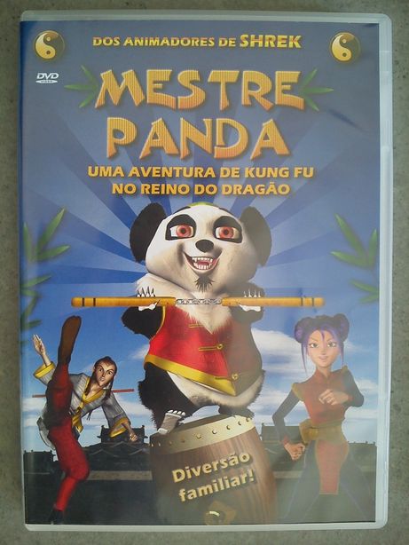 DVD Mestre Panda - uma aventura de kung fu no reino do dragão