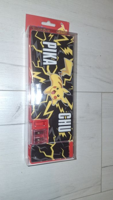 Pikachu Pokémon  nowy piórnik z temperówką