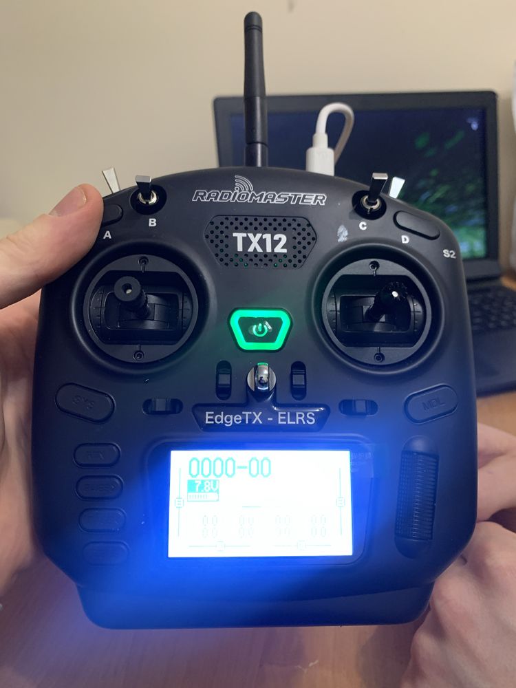 Radiomaster TX12 Mark II ELRS Mode 2 пульт + аккумулятори в подарунок