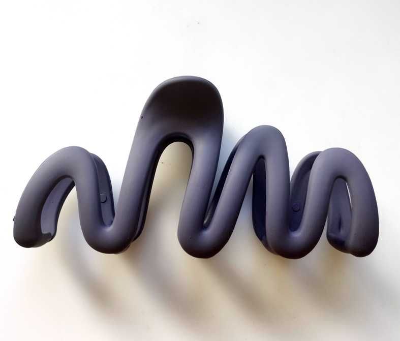 Заколка краб велика 105 мм soft touch