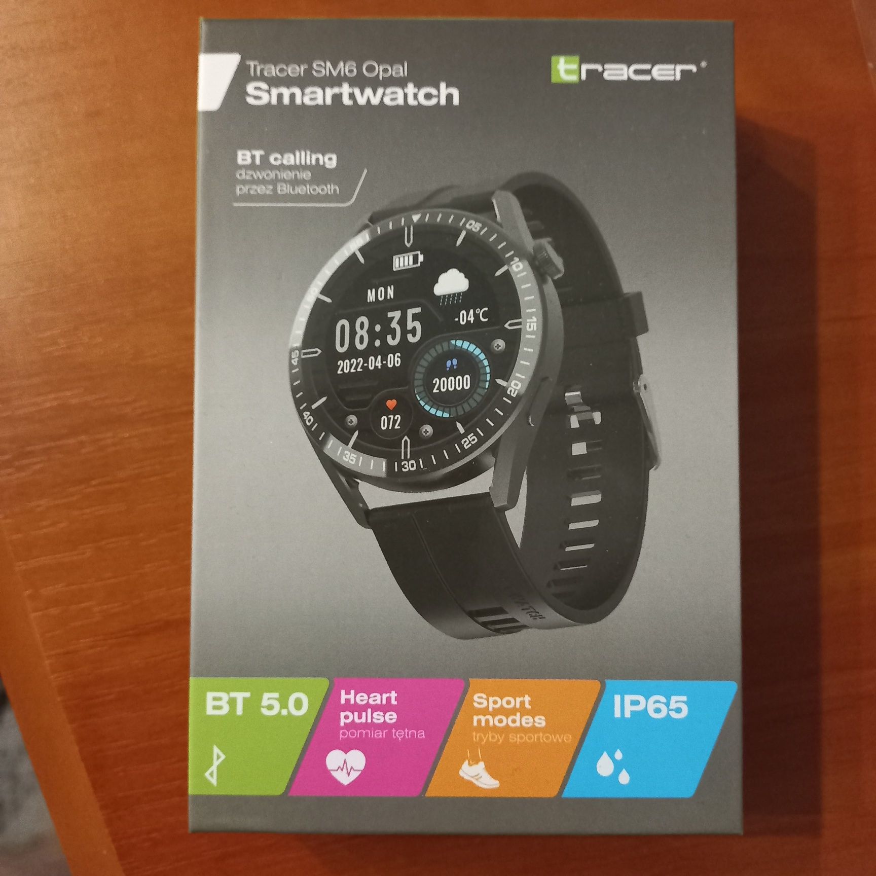 Smartwatch Tracer SM6 OPAL