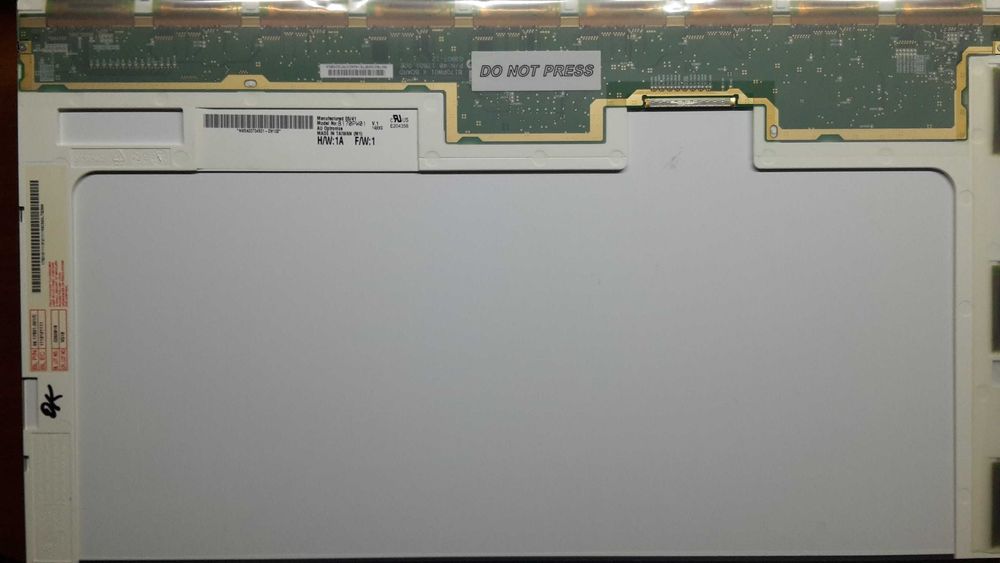 Матриця ноутбука 17.0'' 1440*900 30 pin праворуч зверху, B170PW01