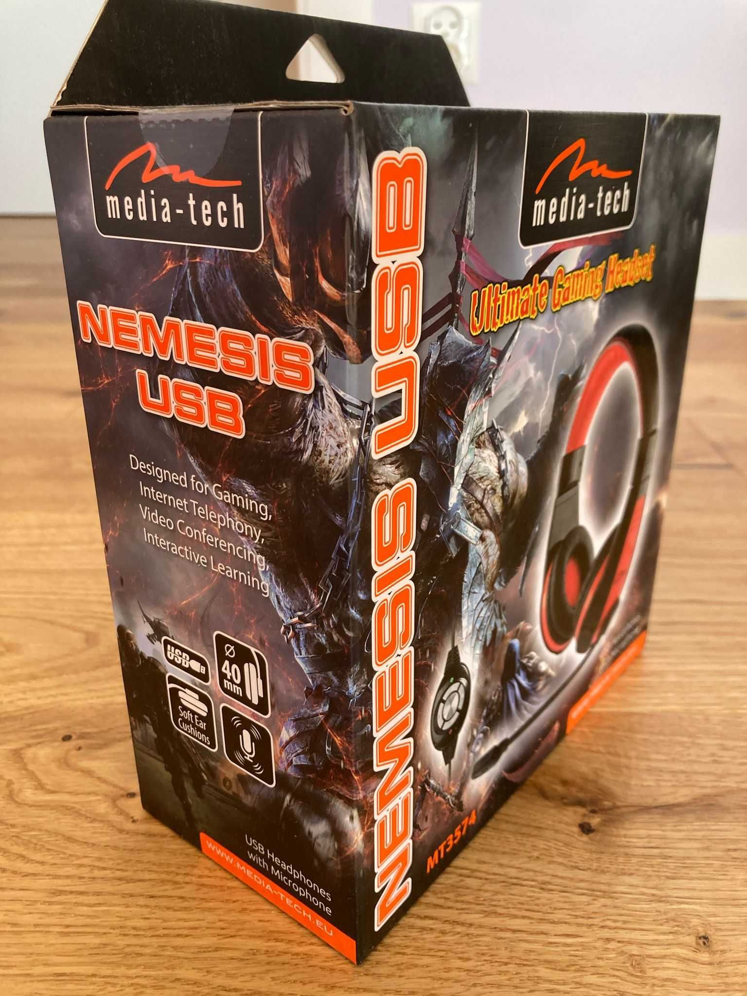 Słuchawki MEDIA-TECH Nemesis MT3574