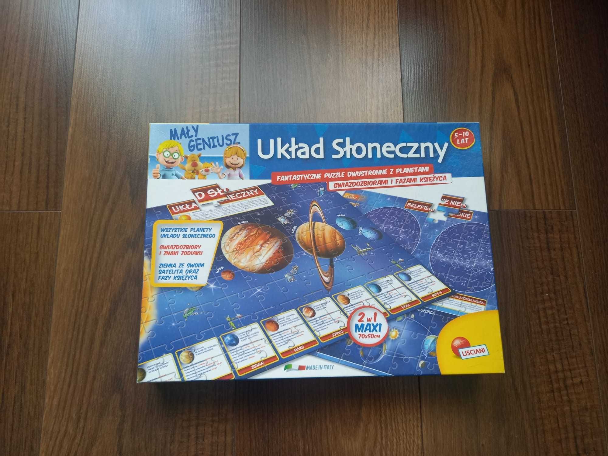 puzzle dwustronne Układ Słoneczny Liściani