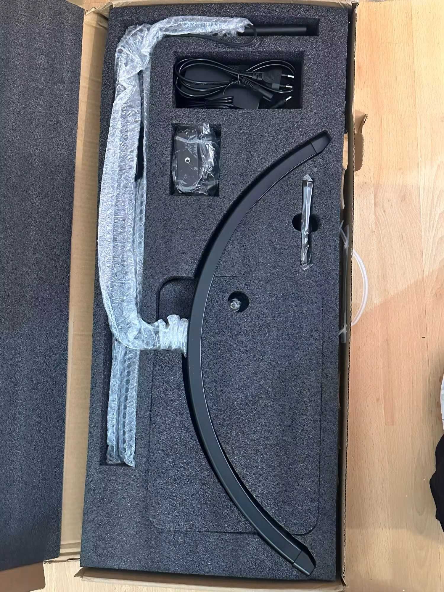 Lampa 36W czarna / biała LED kosmetyczna zabiegi rzęsy paznokcie moon