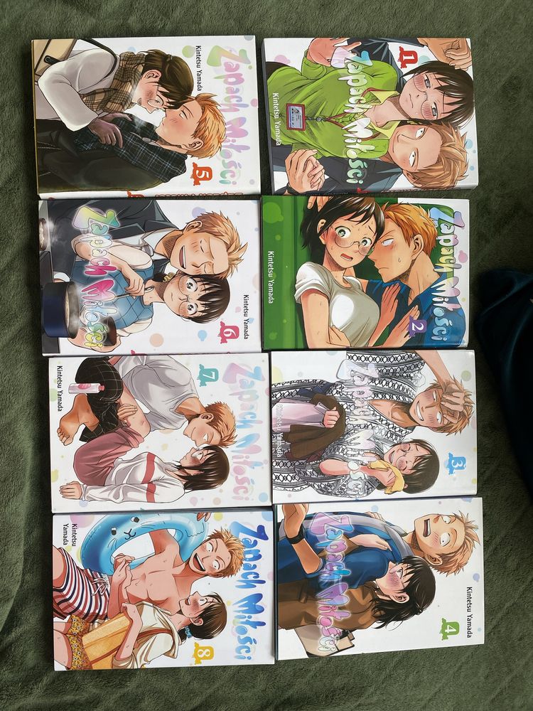 Manga zapach miłości tomy 1-8