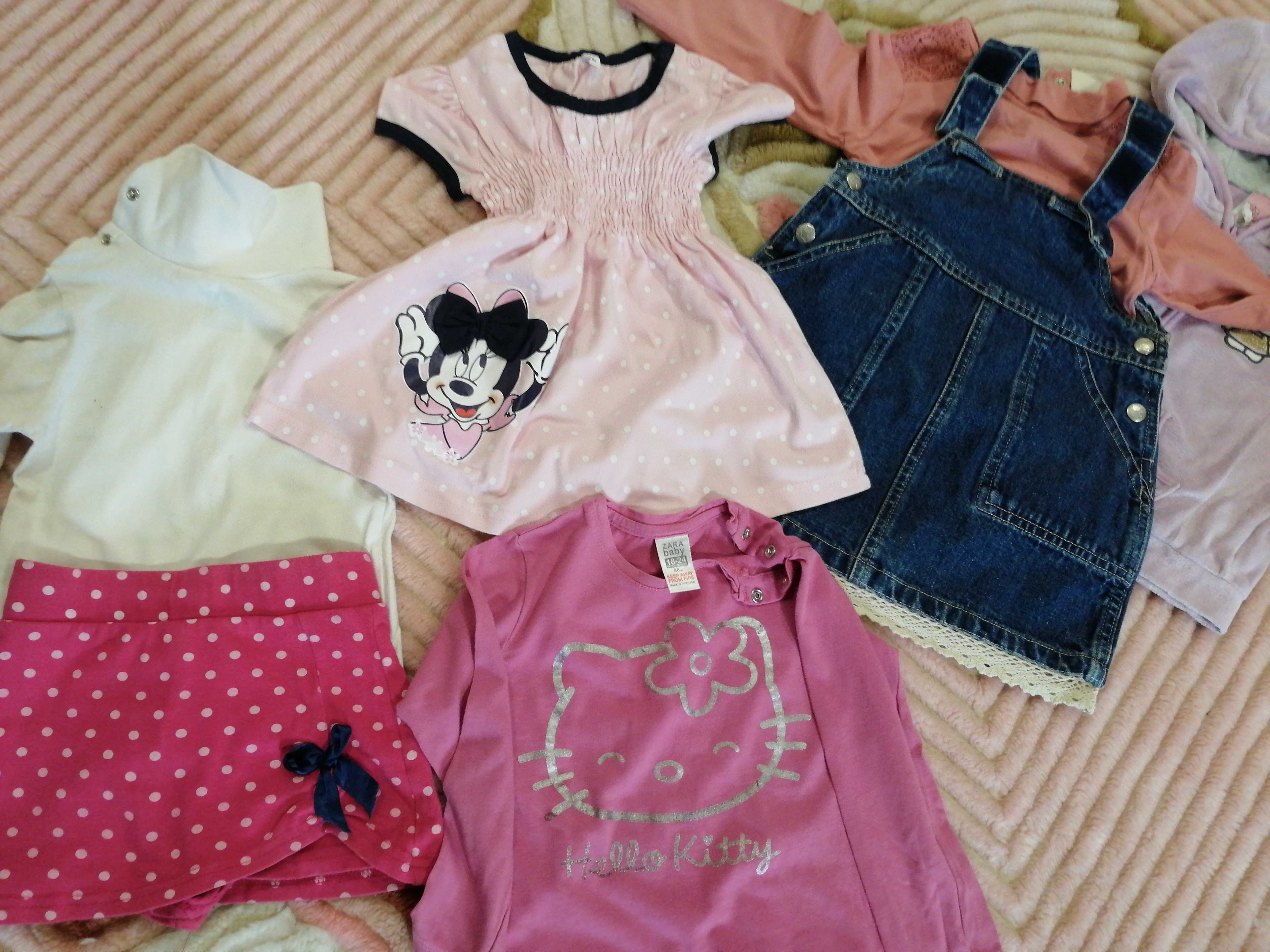 Roupa menina de 1 ano aos 2 anos e meio - 16 peças