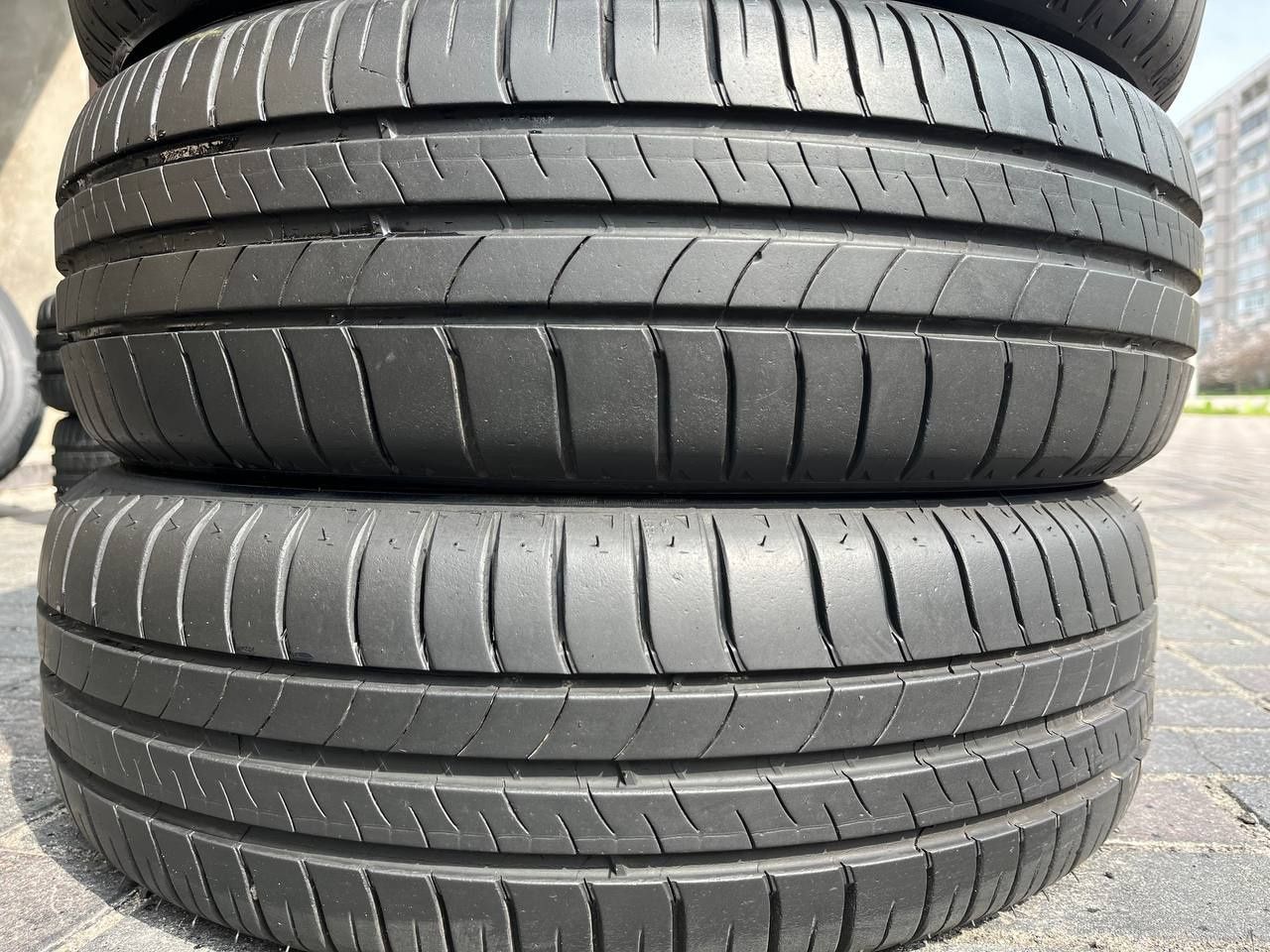 Pезина 205/55 R16 Michelin Energy saver 4 летние шины без дефектов