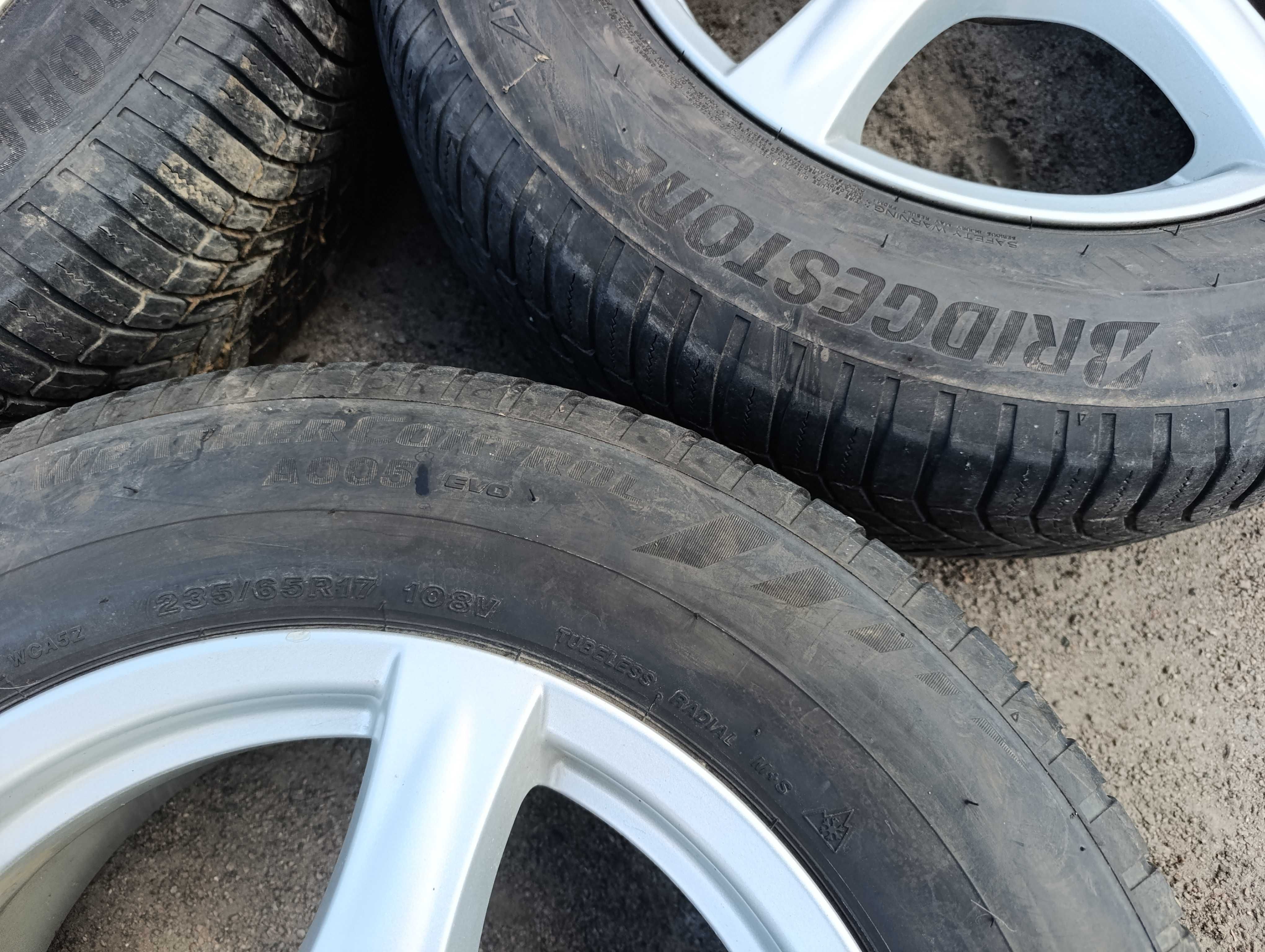 Диски литі r17 5*108 Volvo XC60 XC90 + шини 235/65