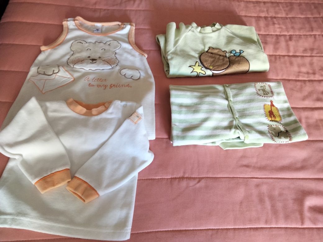 Conjunto Roupinhas Bebé 6-9 Meses Inverno