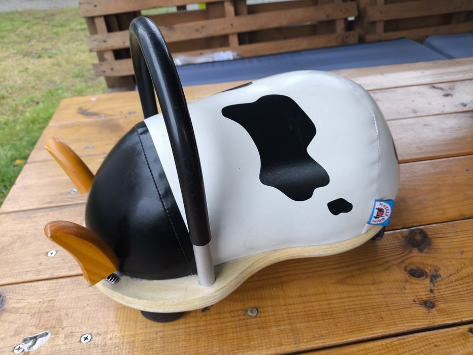 Jeździk weely bug krowa