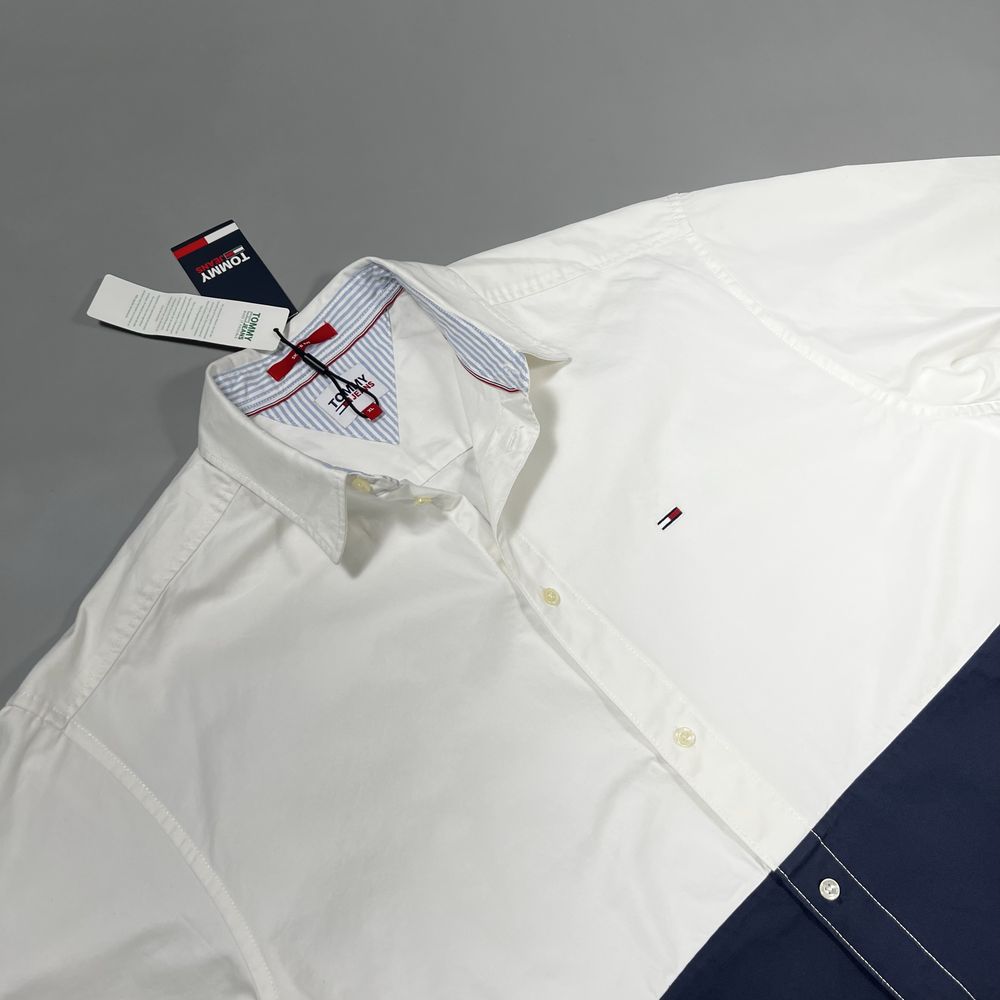 Чоловіча сорочка з бавовни Tommy Jeans Archive graphic shirt