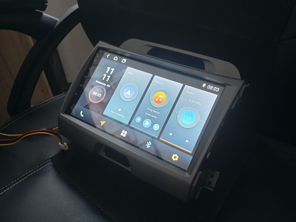 Radio android 13 kia sportage 10-15 używane 4gb ram cpay aauto j pol