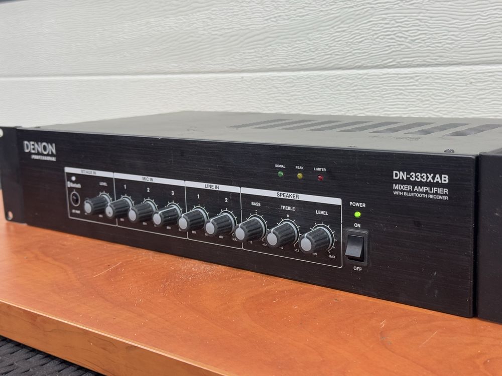 Wzmacniacz estradowy wraz z mixerem BT DENON DN X333ab nowy 2000pln