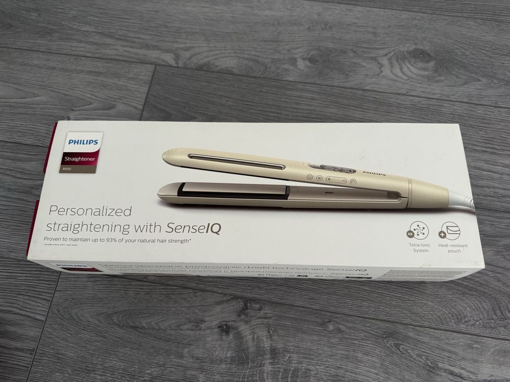 Вирівнювач волосся philips sense IQ