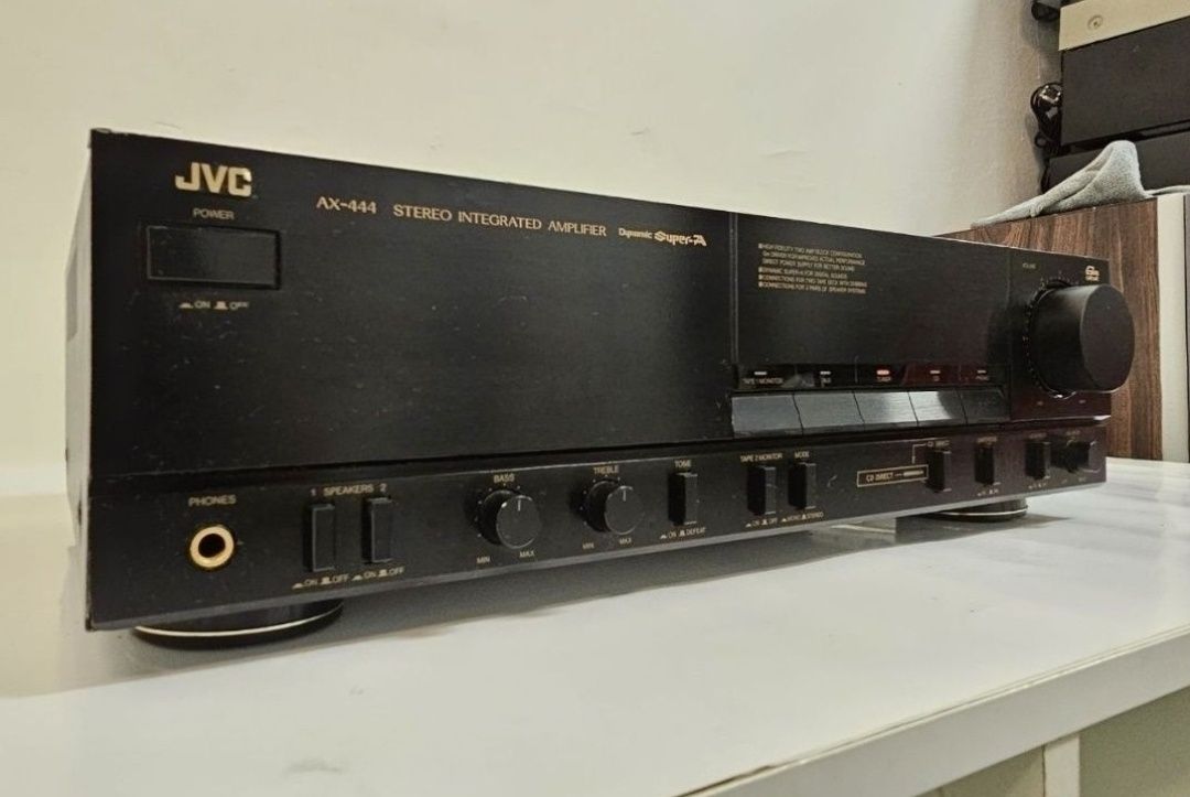 Wzmacniacz JVC AX - 444 BK, 2*74w. Japan