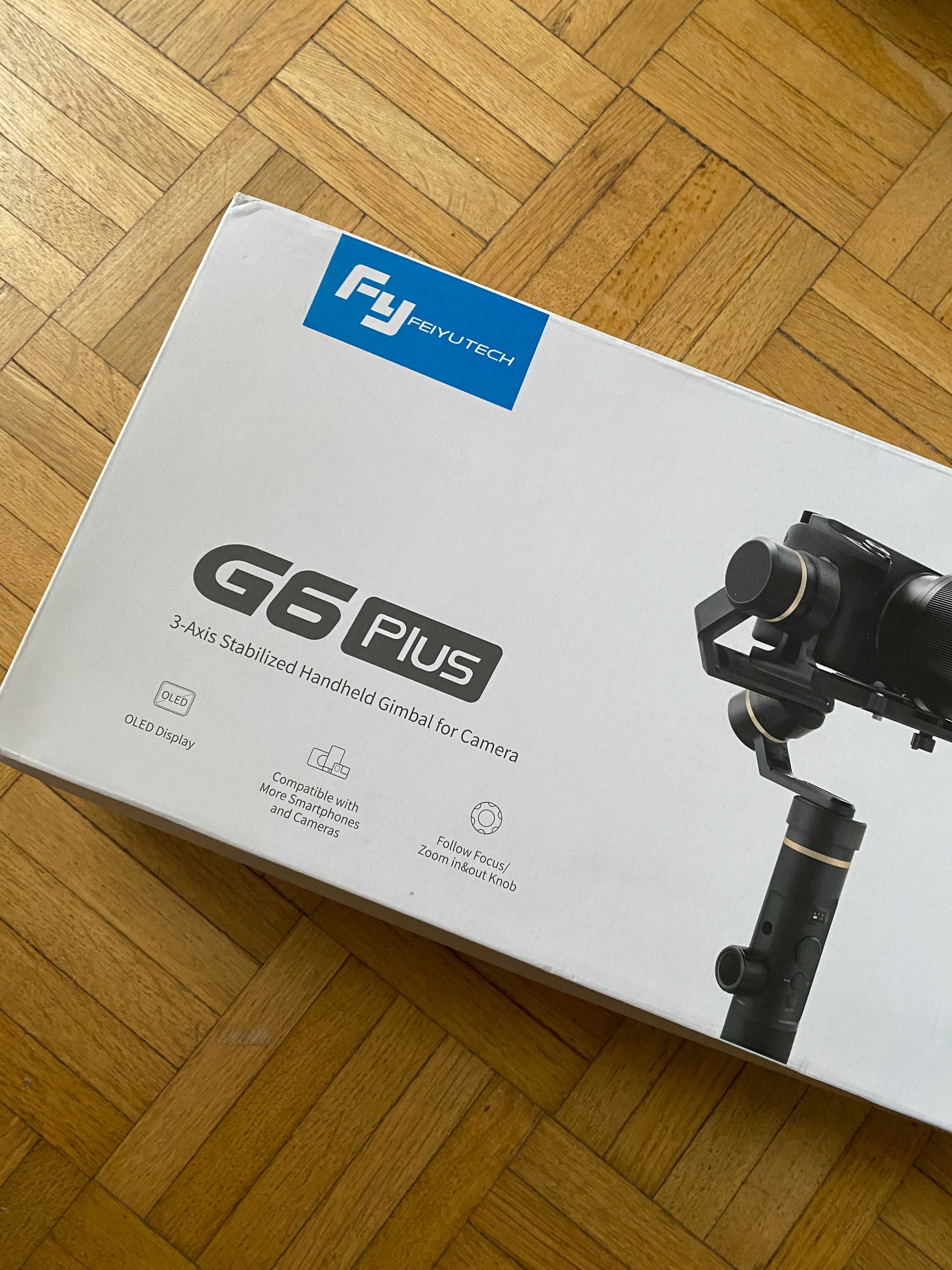 Gimbal stabilizator do aparatów i kamer Feiyutech G6 Plus. Super stan