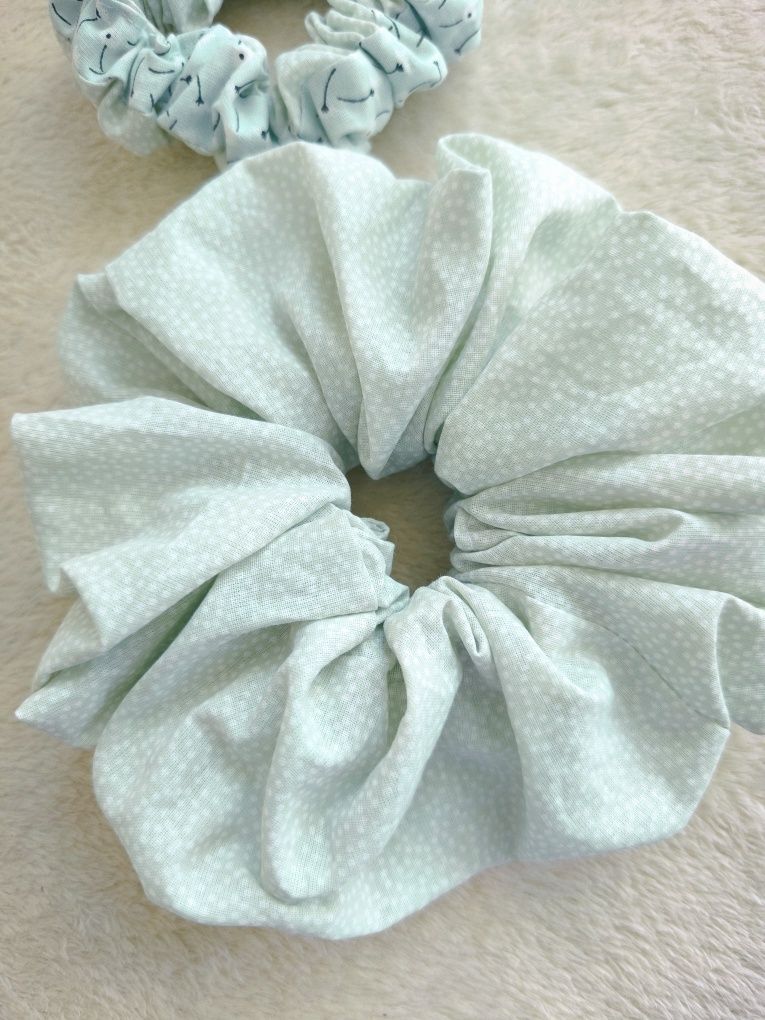 Gumka scrunchie do włosów handmade