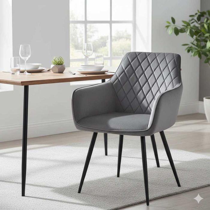 NOWE Krzesło Tapicerowane Do Jadalni Kuchni Salonu Biura