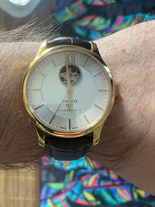 Tissot Tradition Powermatic 80 Open-Heart PVD