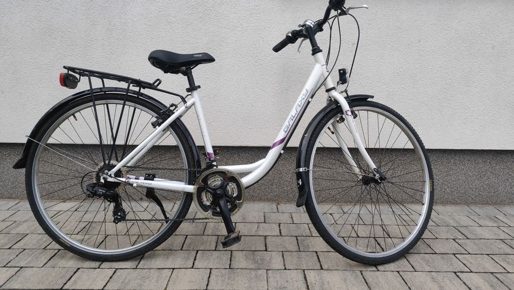 Rower Galaxy Melinda Biały 28 cali