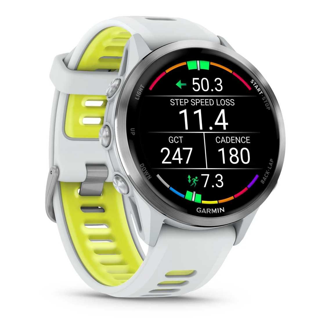 Годинник Garmin Forerunner 970 Titanium w. whitestone case translucent