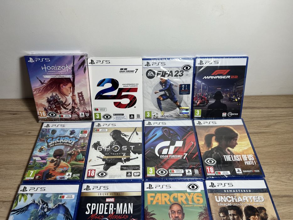 PS5 | Jogos playstation 5 - como novos