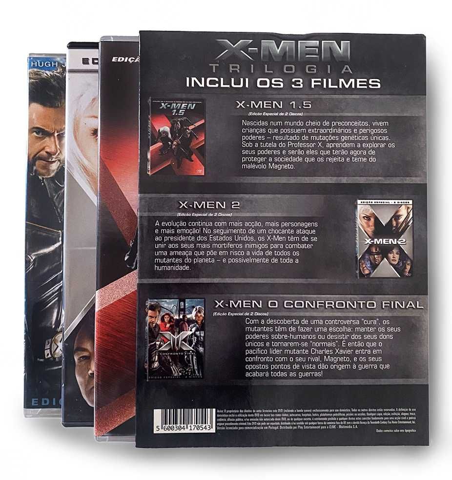DVDs X-MenTrilogia