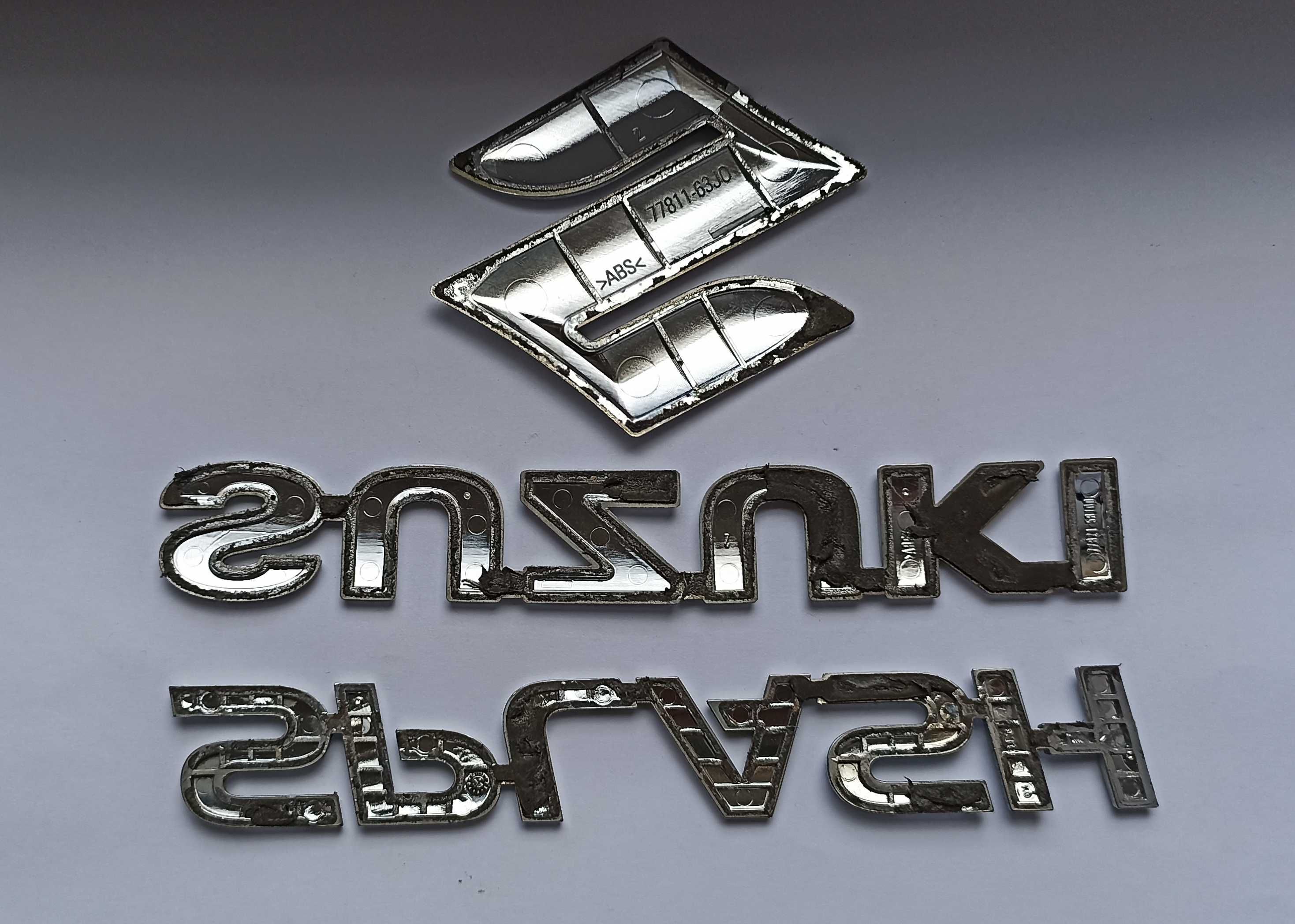 Napis emblemat Suzuki Splash